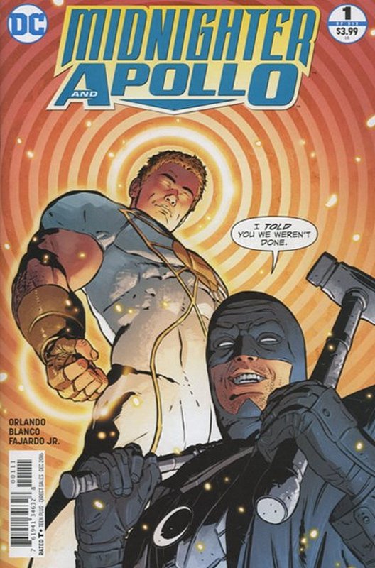 Cover of Midnighter & Apollo (2016 Ltd) #1. One of 250,000 Vintage American Comics on sale from Krypton!