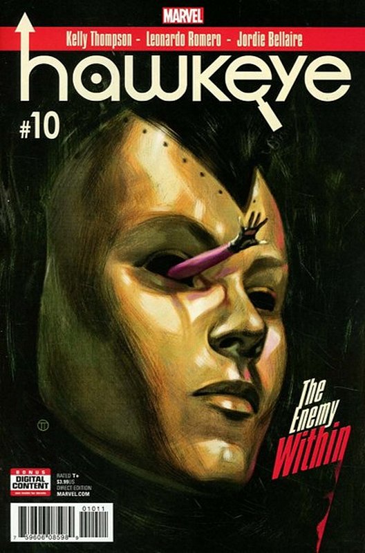 Cover of Hawkeye (Vol 3) #10. One of 250,000 Vintage American Comics on sale from Krypton!