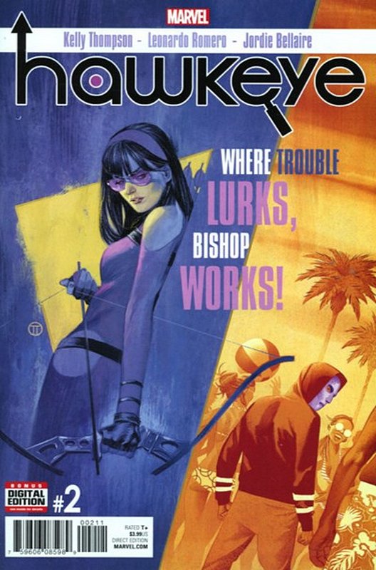 Cover of Hawkeye (Vol 3) #2. One of 250,000 Vintage American Comics on sale from Krypton!