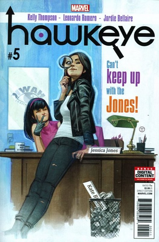 Cover of Hawkeye (Vol 3) #5. One of 250,000 Vintage American Comics on sale from Krypton!