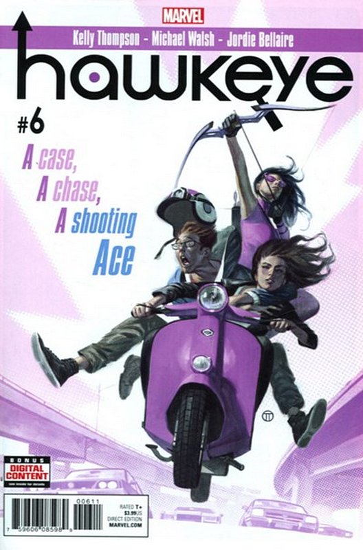 Cover of Hawkeye (Vol 3) #6. One of 250,000 Vintage American Comics on sale from Krypton!
