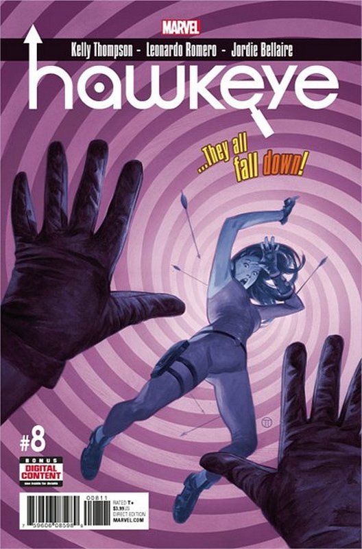 Cover of Hawkeye (Vol 3) #8. One of 250,000 Vintage American Comics on sale from Krypton!