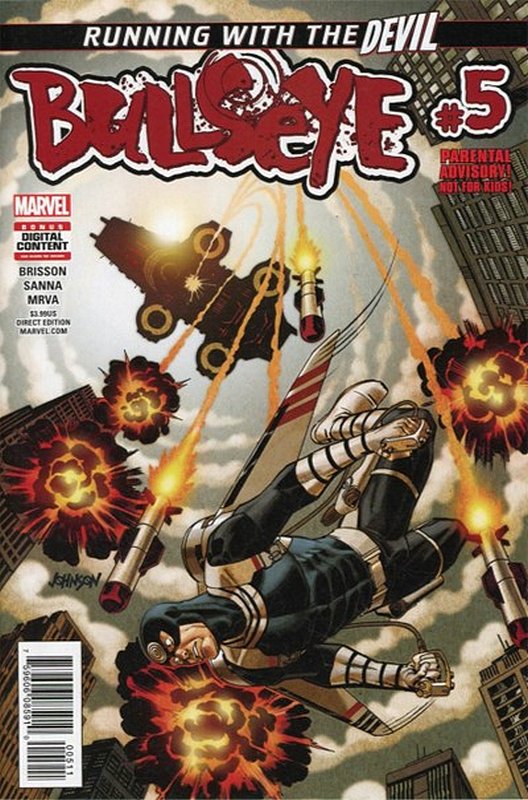 Cover of Bullseye (2017 Ltd) #5. One of 250,000 Vintage American Comics on sale from Krypton!