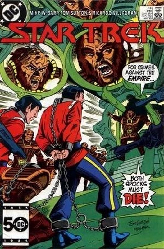 Cover of Star Trek (Vol 1) (DC) #14. One of 250,000 Vintage American Comics on sale from Krypton!