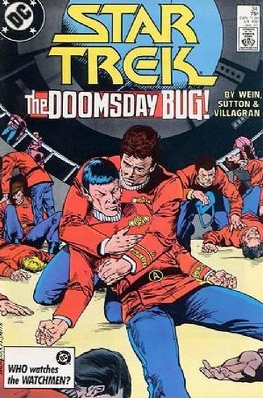 Cover of Star Trek (Vol 1) (DC) #34. One of 250,000 Vintage American Comics on sale from Krypton!