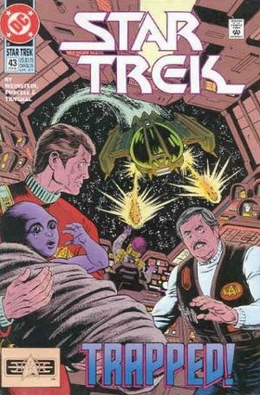 Cover of Star Trek (Vol 2) (DC) #43. One of 250,000 Vintage American Comics on sale from Krypton!