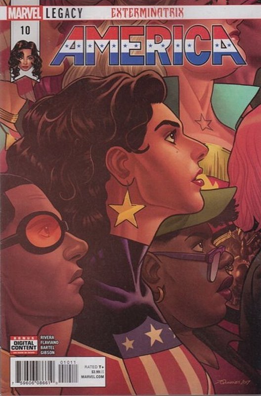 Cover of America (Vol 1) #10. One of 250,000 Vintage American Comics on sale from Krypton!