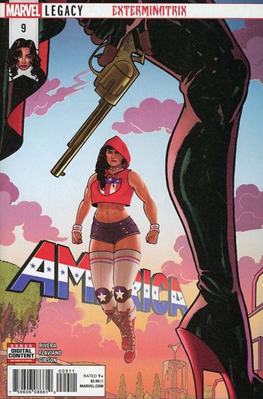 Cover of America (Vol 1) #9. One of 250,000 Vintage American Comics on sale from Krypton!