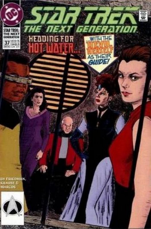 Cover of Star Trek: The Next Generation (Vol 2) #37. One of 250,000 Vintage American Comics on sale from Krypton!