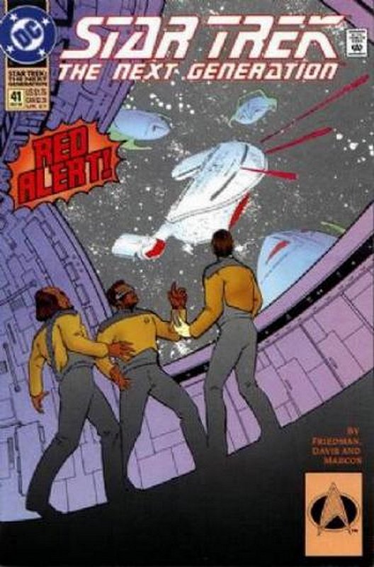 Cover of Star Trek: The Next Generation (Vol 2) #41. One of 250,000 Vintage American Comics on sale from Krypton!