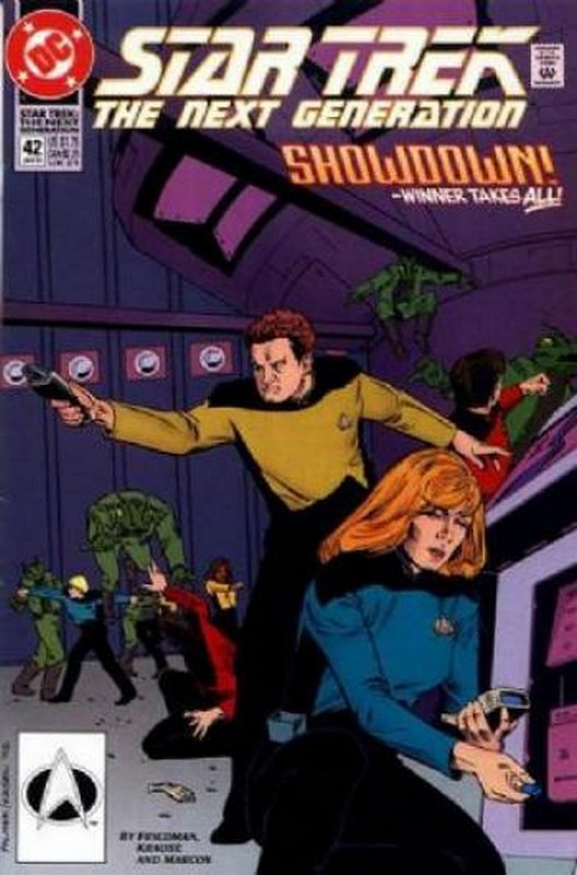 Cover of Star Trek: The Next Generation (Vol 2) #42. One of 250,000 Vintage American Comics on sale from Krypton!
