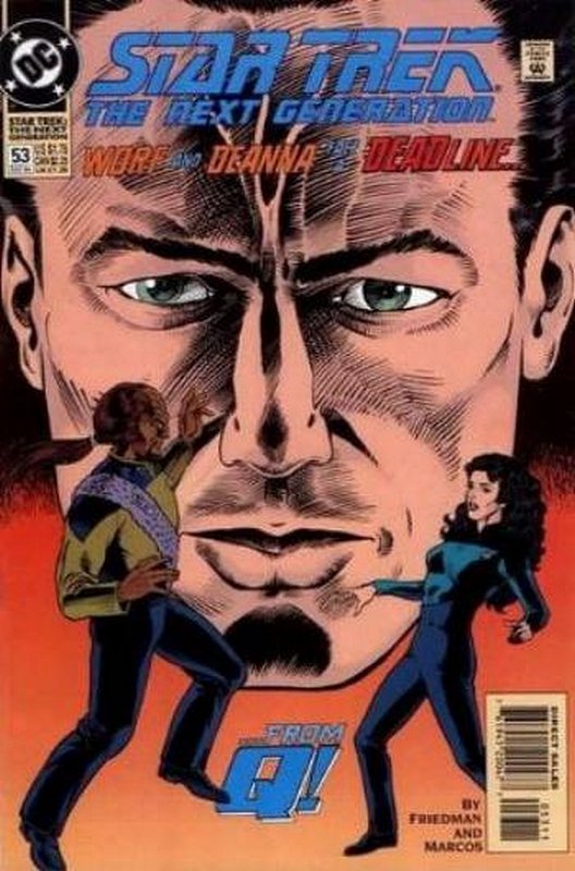 Cover of Star Trek: The Next Generation (Vol 2) #53. One of 250,000 Vintage American Comics on sale from Krypton!