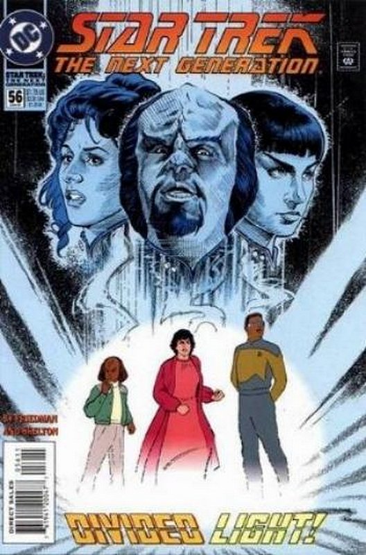 Cover of Star Trek: The Next Generation (Vol 2) #56. One of 250,000 Vintage American Comics on sale from Krypton!