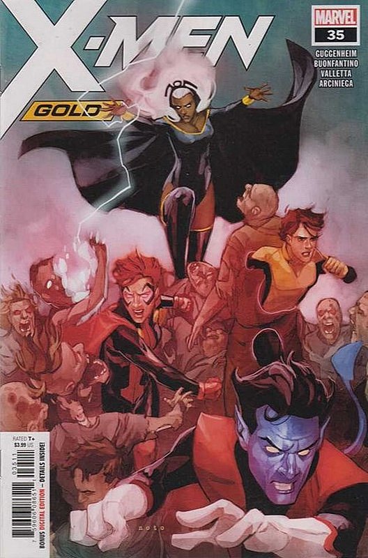 Cover of X-Men: Gold (Vol 1) #35. One of 250,000 Vintage American Comics on sale from Krypton!