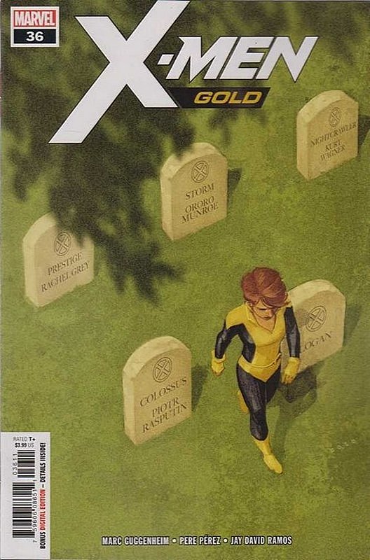 Cover of X-Men: Gold (Vol 1) #36. One of 250,000 Vintage American Comics on sale from Krypton!