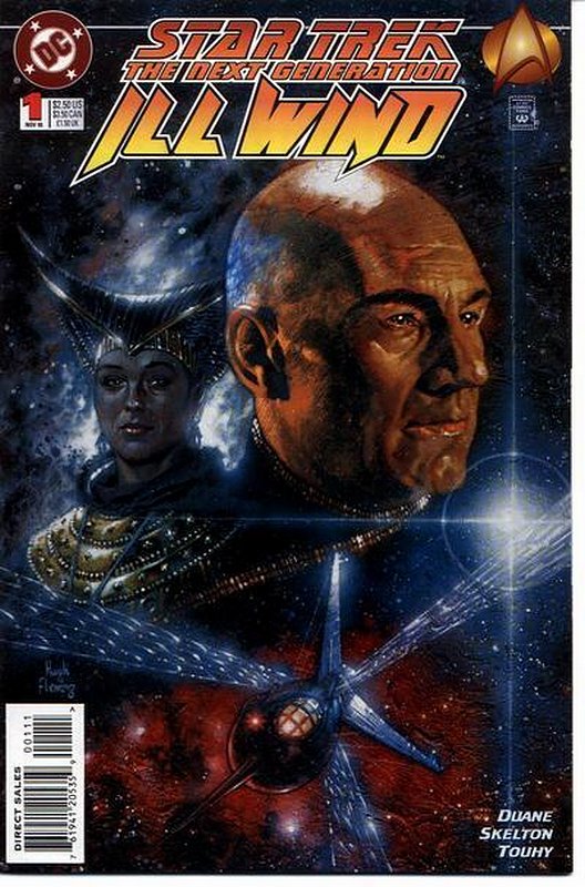 Cover of Star Trek: The Next Generation ill Wind (1995 Ltd) #1. One of 250,000 Vintage American Comics on sale from Krypton!