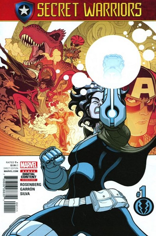 Cover of Secret Warriors (Vol 2) #1. One of 250,000 Vintage American Comics on sale from Krypton!