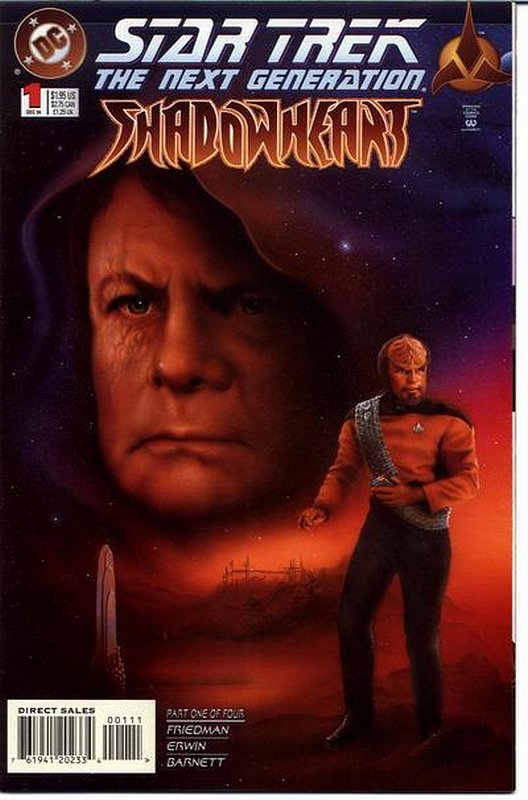 Cover of Star Trek: The Next Generation Shadowheart (Ltd) #1. One of 250,000 Vintage American Comics on sale from Krypton!