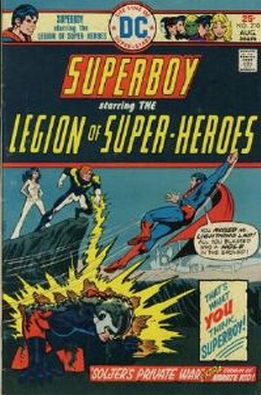Cover of Superboy (Vol 1) #210. One of 250,000 Vintage American Comics on sale from Krypton!