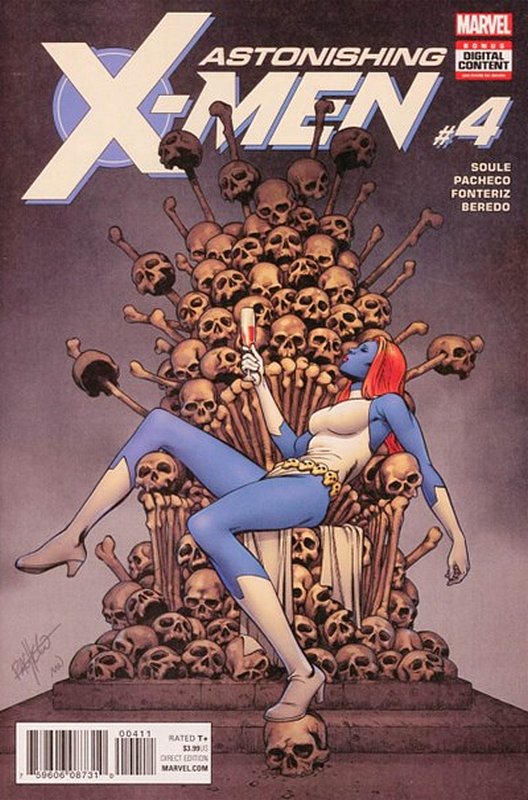 Cover of Astonishing X-Men (Vol 2) #4. One of 250,000 Vintage American Comics on sale from Krypton!