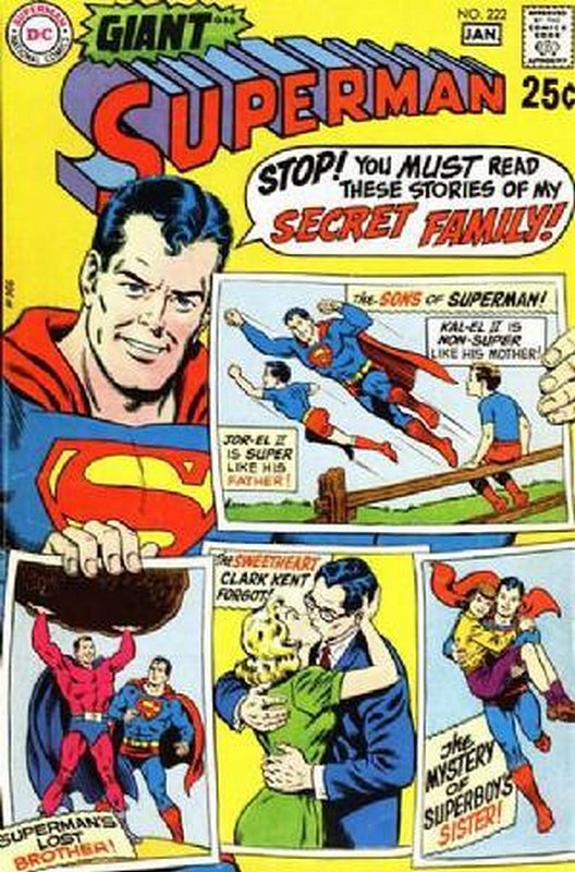 Cover of Superman (Vol 1) #222. One of 250,000 Vintage American Comics on sale from Krypton!