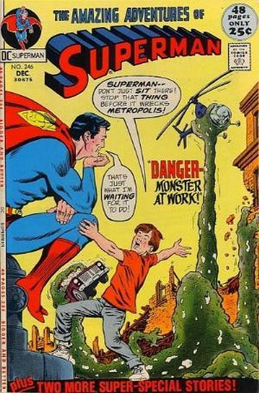 Cover of Superman (Vol 1) #246. One of 250,000 Vintage American Comics on sale from Krypton!