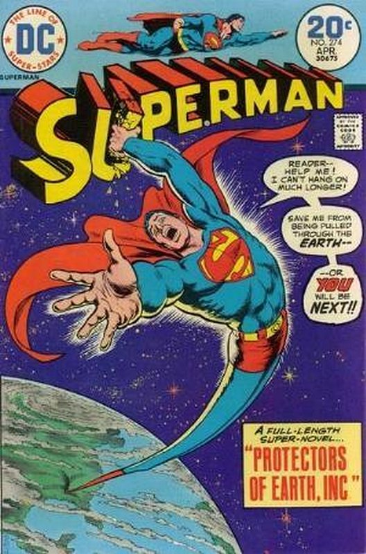 Cover of Superman (Vol 1) #274. One of 250,000 Vintage American Comics on sale from Krypton!
