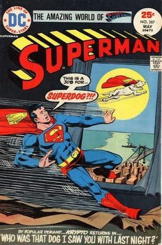 Cover of Superman (Vol 1) #287. One of 250,000 Vintage American Comics on sale from Krypton!