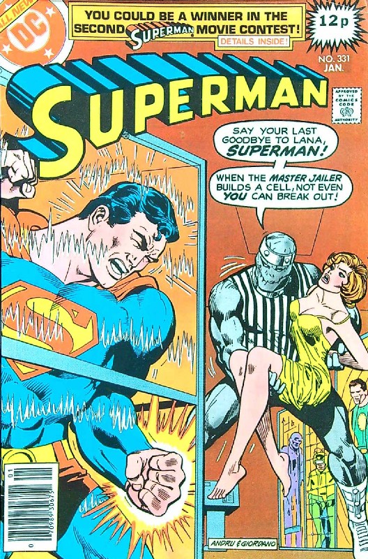 Cover of Superman (Vol 1) #331. One of 250,000 Vintage American Comics on sale from Krypton!