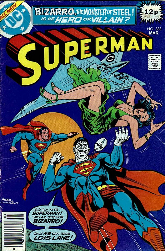 Cover of Superman (Vol 1) #333. One of 250,000 Vintage American Comics on sale from Krypton!