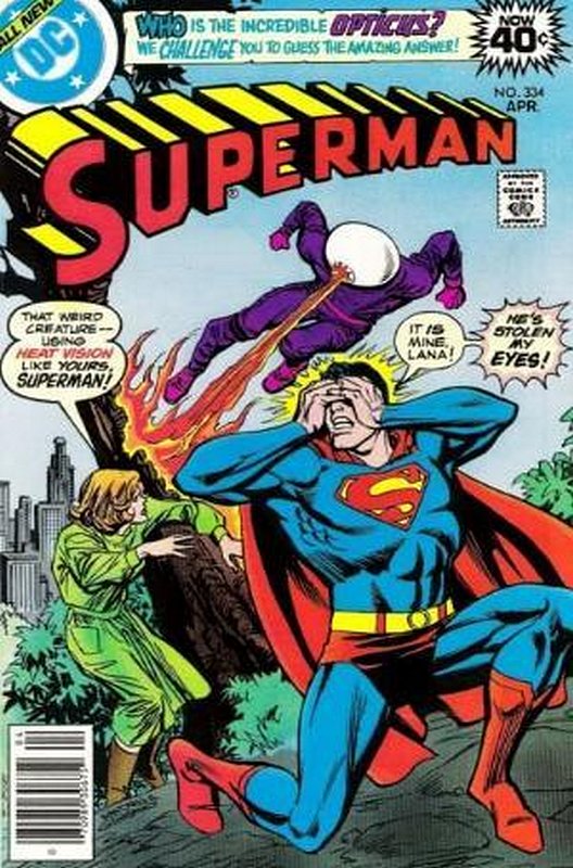 Cover of Superman (Vol 1) #334. One of 250,000 Vintage American Comics on sale from Krypton!