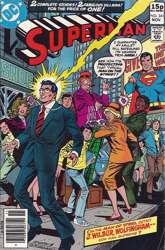 Cover of Superman (Vol 1) #341. One of 250,000 Vintage American Comics on sale from Krypton!