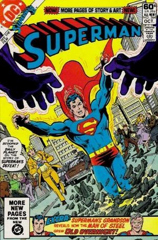 Cover of Superman (Vol 1) #364. One of 250,000 Vintage American Comics on sale from Krypton!