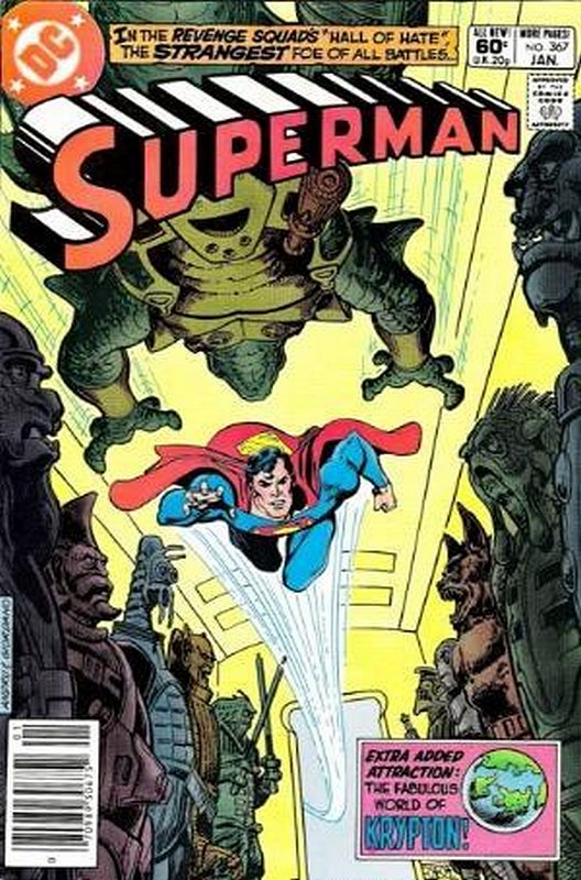 Cover of Superman (Vol 1) #367. One of 250,000 Vintage American Comics on sale from Krypton!