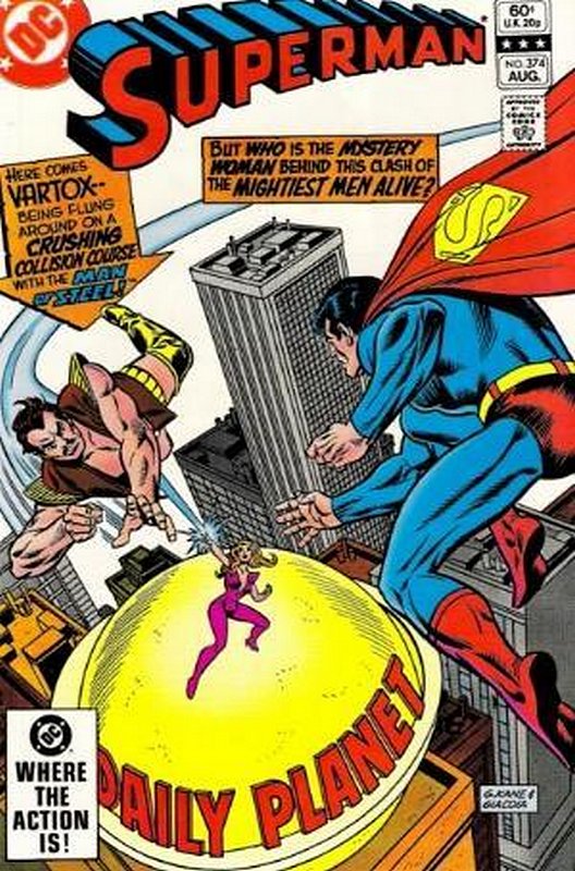 Cover of Superman (Vol 1) #374. One of 250,000 Vintage American Comics on sale from Krypton!