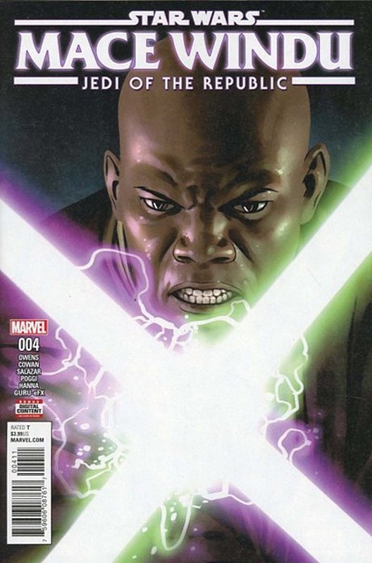 Cover of Star Wars: Jedi Republic - Mace Windu (2017 Ltd) #4. One of 250,000 Vintage American Comics on sale from Krypton!