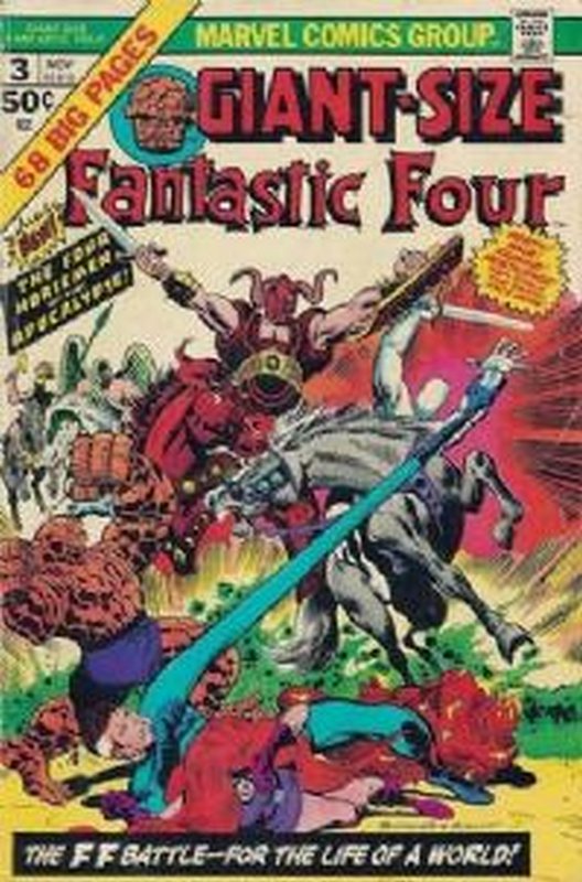 Cover of Fantastic Four Giant Sized (Vol 1) #3. One of 250,000 Vintage American Comics on sale from Krypton!