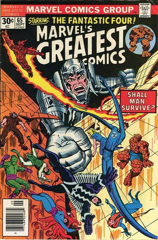 Cover of Marvels Greatest Comics (Vol 1) #65. One of 250,000 Vintage American Comics on sale from Krypton!