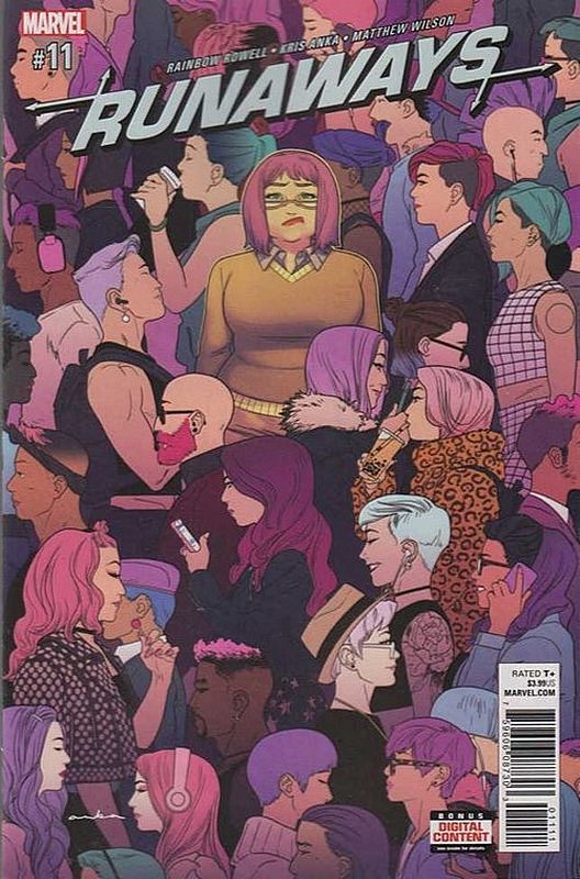 Cover of Runaways (Vol 5) #11. One of 250,000 Vintage American Comics on sale from Krypton!