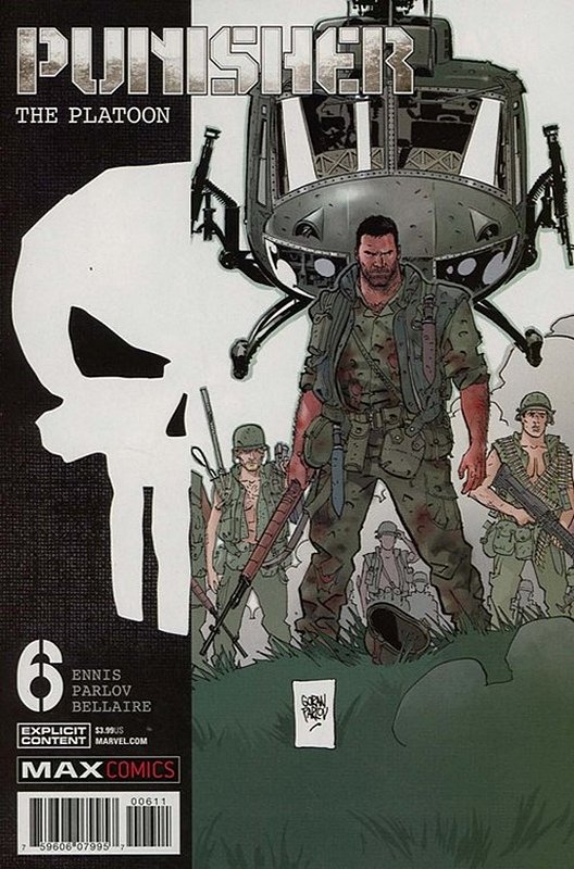 Cover of Punisher: Platoon (2017 Ltd) #6. One of 250,000 Vintage American Comics on sale from Krypton!