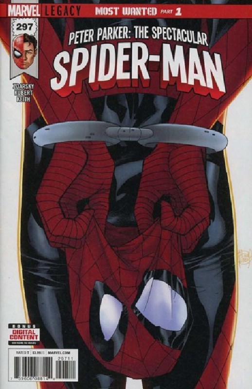 Cover of Peter Parker: Spectacular Spider-Man (Vol 2) #297. One of 250,000 Vintage American Comics on sale from Krypton!