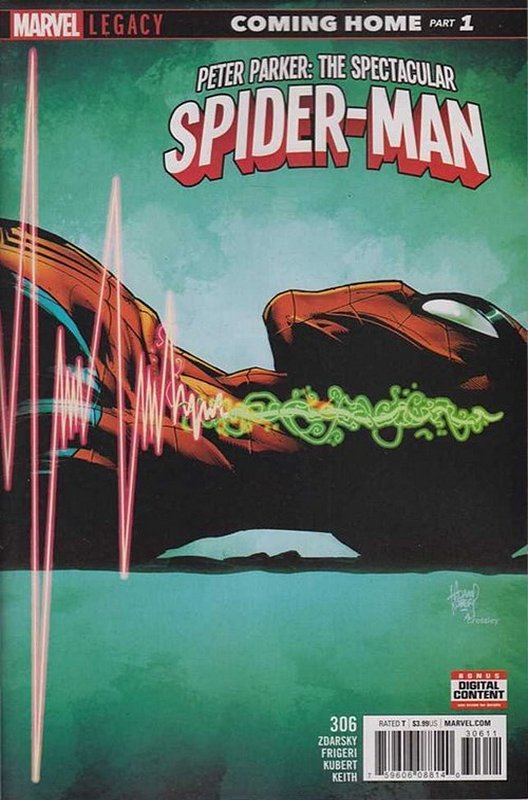 Cover of Peter Parker: Spectacular Spider-Man (Vol 2) #306. One of 250,000 Vintage American Comics on sale from Krypton!