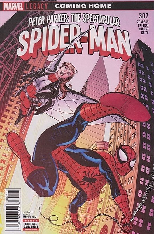 Cover of Peter Parker: Spectacular Spider-Man (Vol 2) #307. One of 250,000 Vintage American Comics on sale from Krypton!