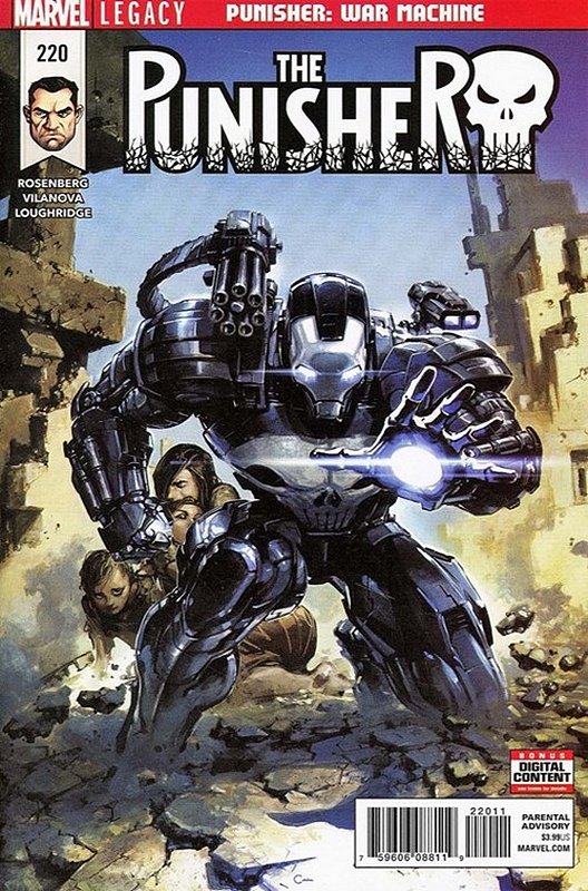 Cover of Punisher (Vol 8) #220. One of 250,000 Vintage American Comics on sale from Krypton!