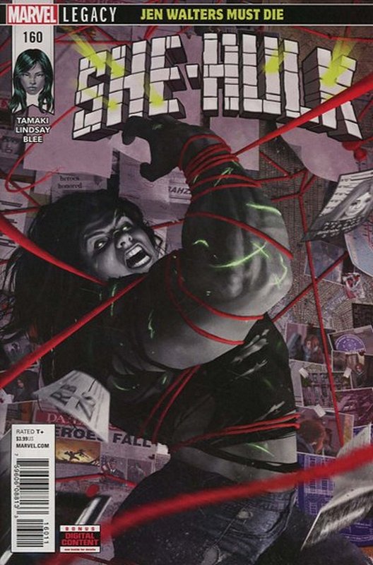 Cover of She-Hulk (Vol 6) #160. One of 250,000 Vintage American Comics on sale from Krypton!