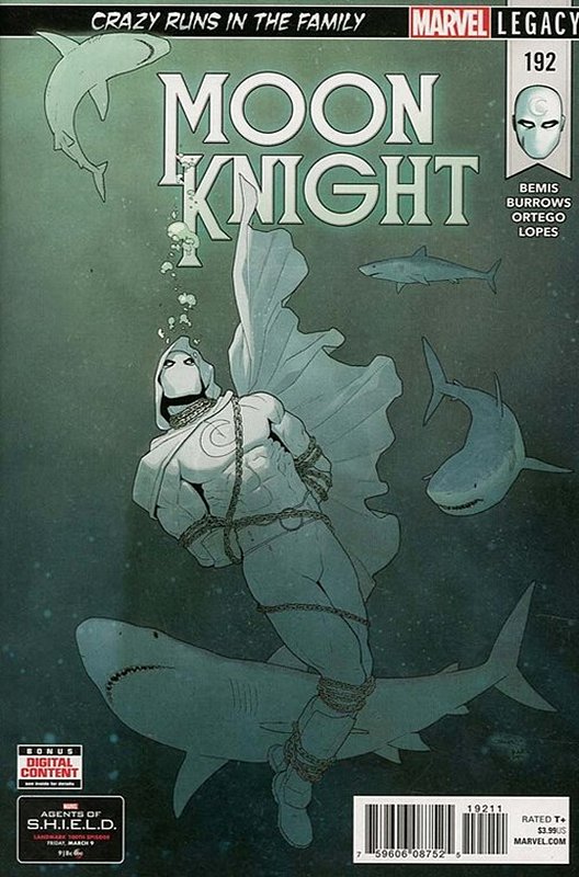 Cover of Moon Knight (Vol 8) #192. One of 250,000 Vintage American Comics on sale from Krypton!