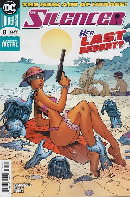 Cover of Silencer (Vol 1) #8. One of 250,000 Vintage American Comics on sale from Krypton!