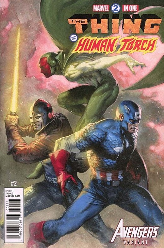 Cover of Marvel Two-in-one (Vol 2) #2. One of 250,000 Vintage American Comics on sale from Krypton!
