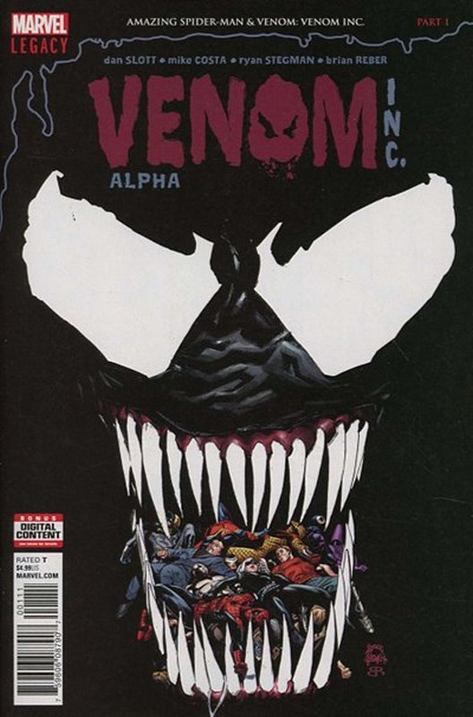 Cover of Amazing Spider-Man: Venom Inc  (2017 Ltd) #1. One of 250,000 Vintage American Comics on sale from Krypton!