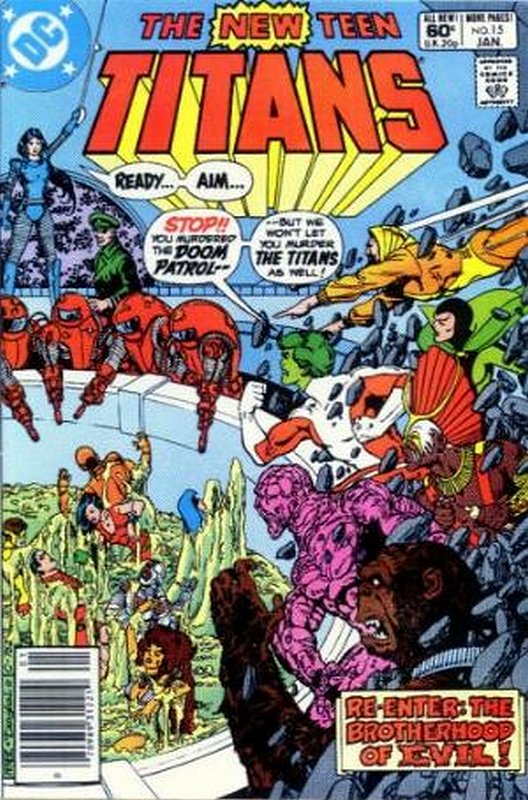 Cover of New Teen Titans (Vol 1) (Tales of from #41) #15. One of 250,000 Vintage American Comics on sale from Krypton!